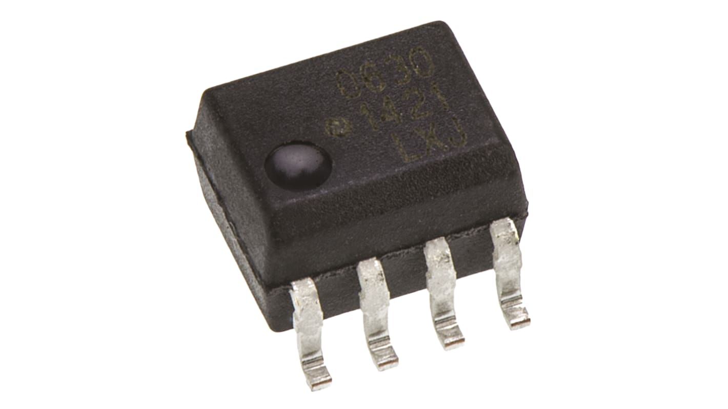 Transoptor HCPL-0630-000E z tranzystorem 2-kanałowy DC SOIC 8 Broadcom