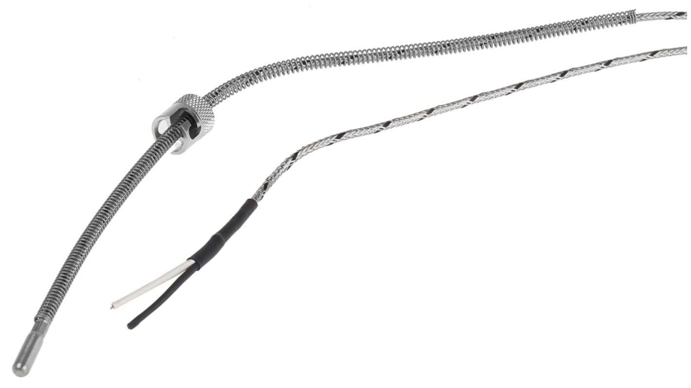 Thermocouple RS PRO type J Ø 5mm, L 30mm, +400°C max à Câble