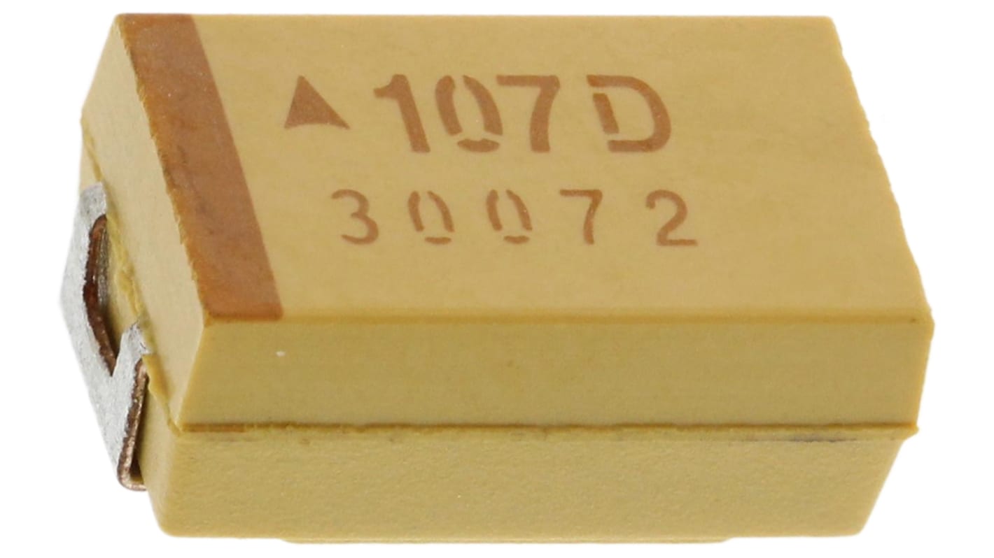 KYOCERA AVX 100μF MnO2 Tantalum Capacitor 20V dc, TAJ Series