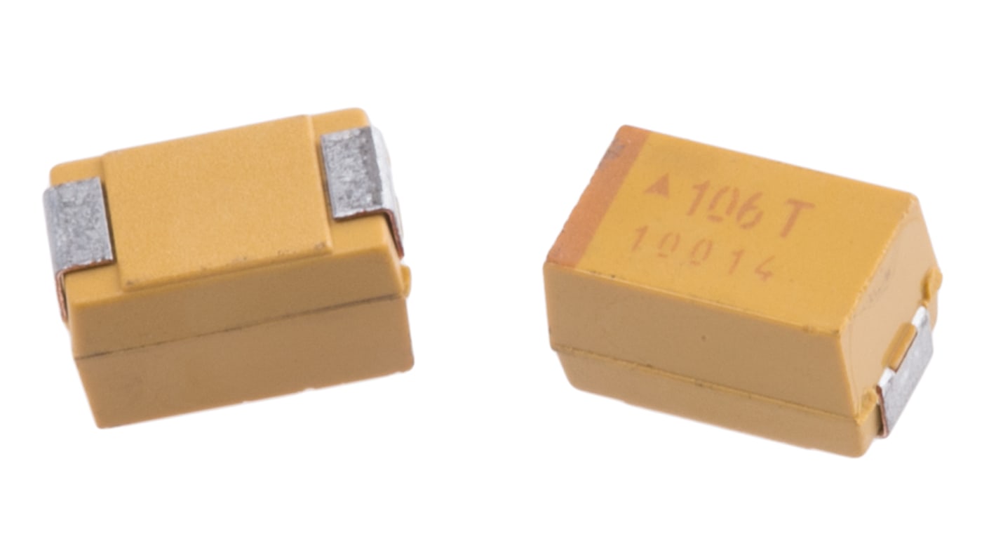 KYOCERA AVX 10μF MnO2 Tantalum Capacitor 50V dc, TAJ Series