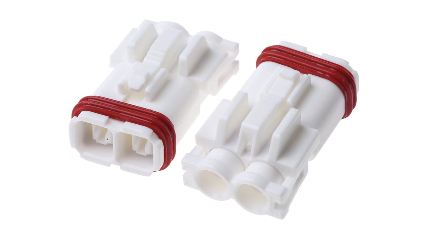 JST, MWP Female Connector Housing, 7mm Pitch, 2 Way, 1 Row