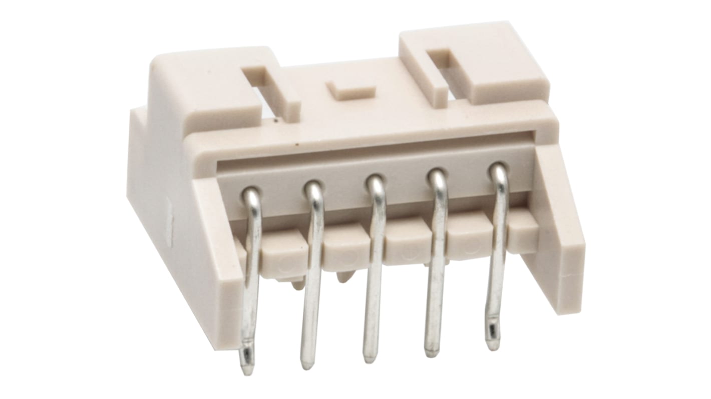 JST XA Series Right Angle Through Hole PCB Header, 5 Contact(s), 2.5mm Pitch, 1 Row(s), Shrouded