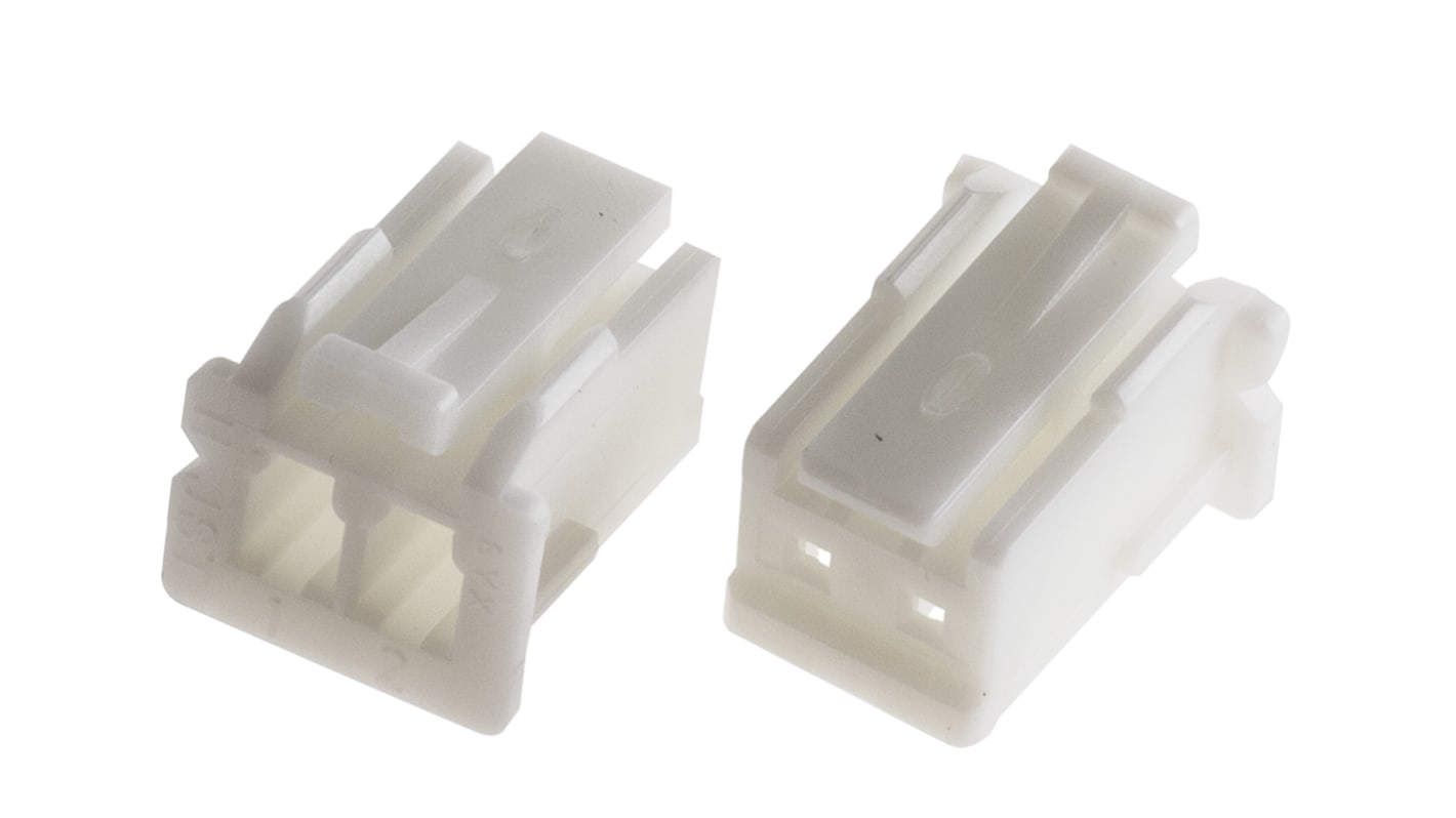 JST, XA Female Connector Housing, 2.5mm Pitch, 2 Way, 1 Row