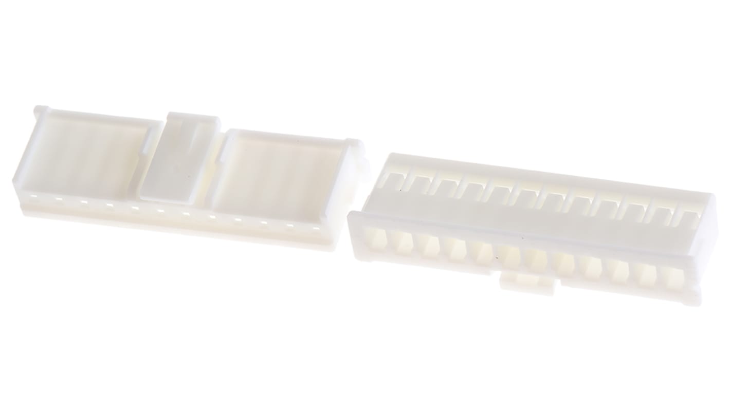 JST, XA Female Connector Housing, 2.5mm Pitch, 12 Way, 1 Row