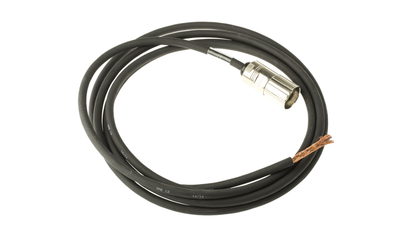 Cable de conexión Sick, con. A M23 Hembra, 12 polos, con. B Sin terminación, cod.: N, long. 3m, <=160 V., 7 A,