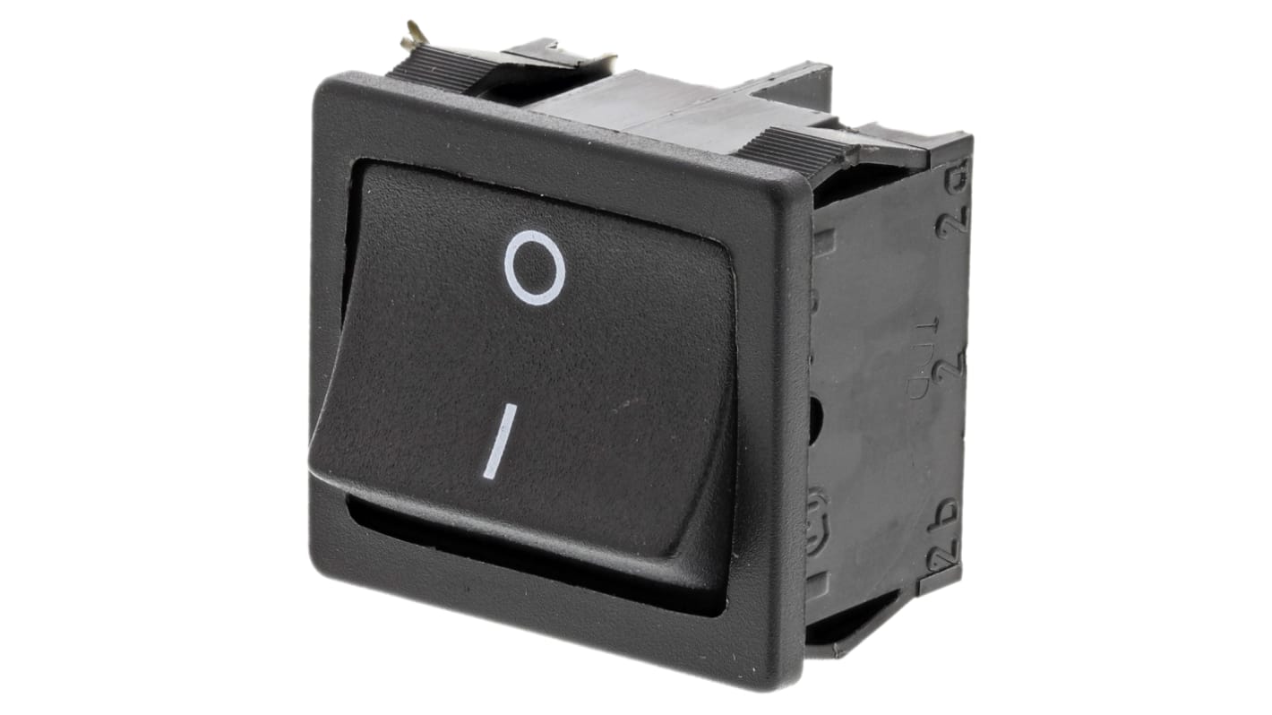 Marquardt DPST, On-None-Off Rocker Switch Panel Mount