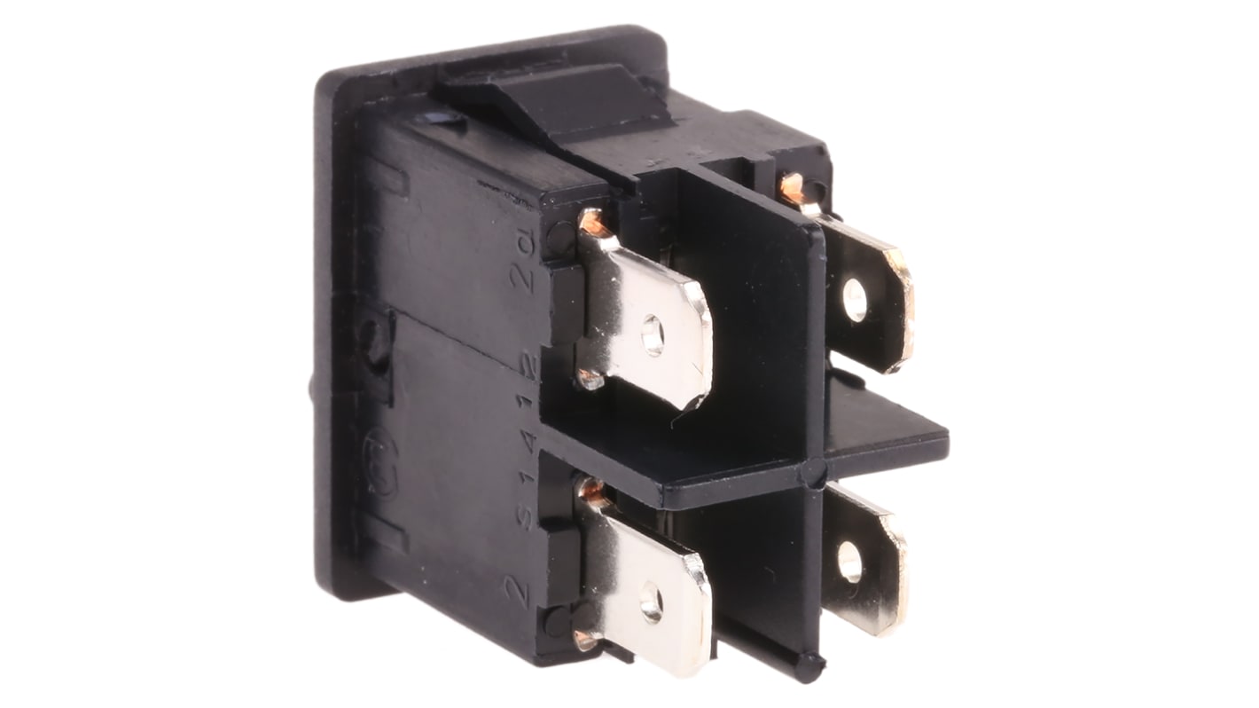 Marquardt DPST, On-None-Off Rocker Switch Panel Mount