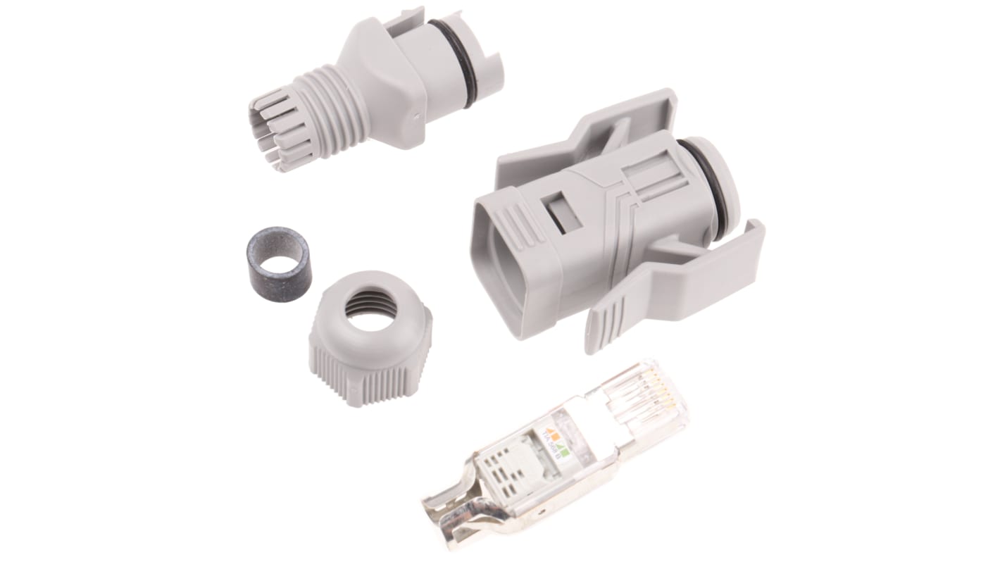1656990 Phoenix Contact QUICKON Series Male RJ45 Connector, Cable