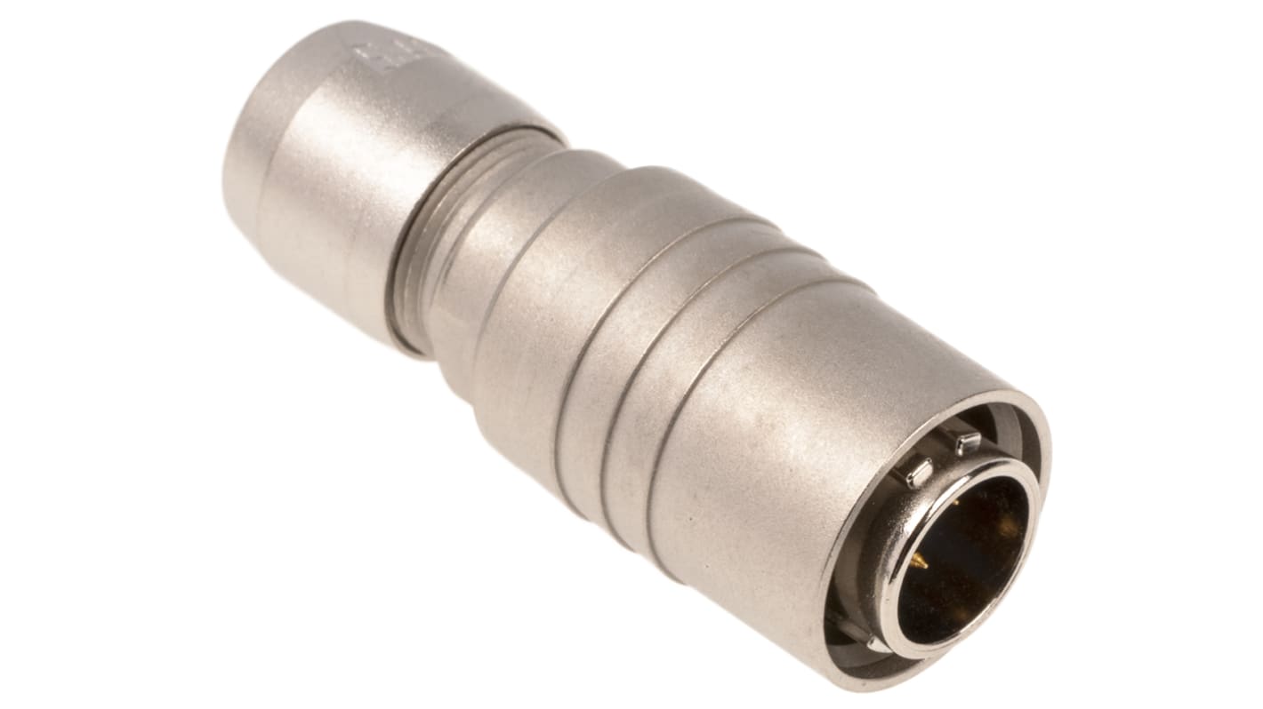 Hirose Circular Connector, 4 Contacts, Cable Mount, Miniature Connector, HR10 Series