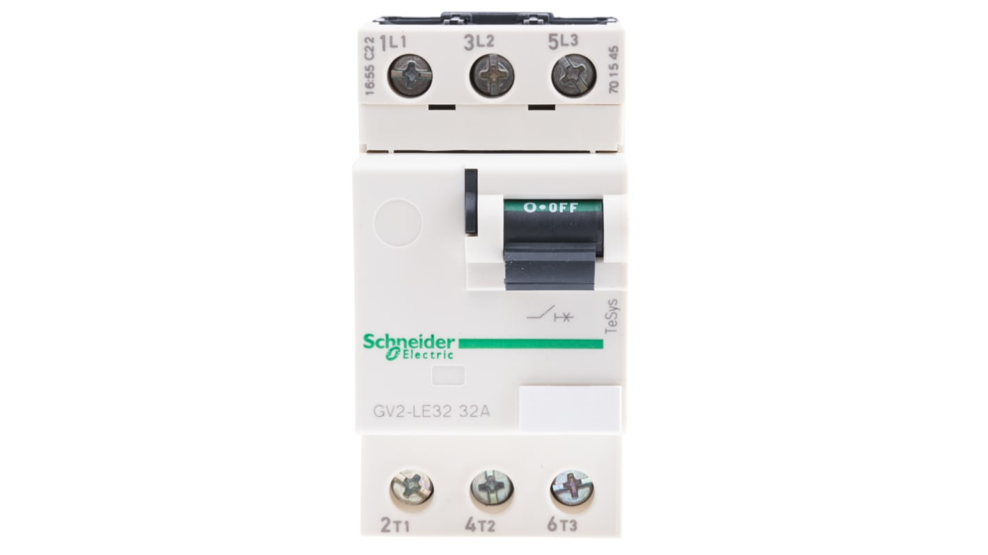 モータ保護回路ブレーカ Schneider Electric 32 A TeSys