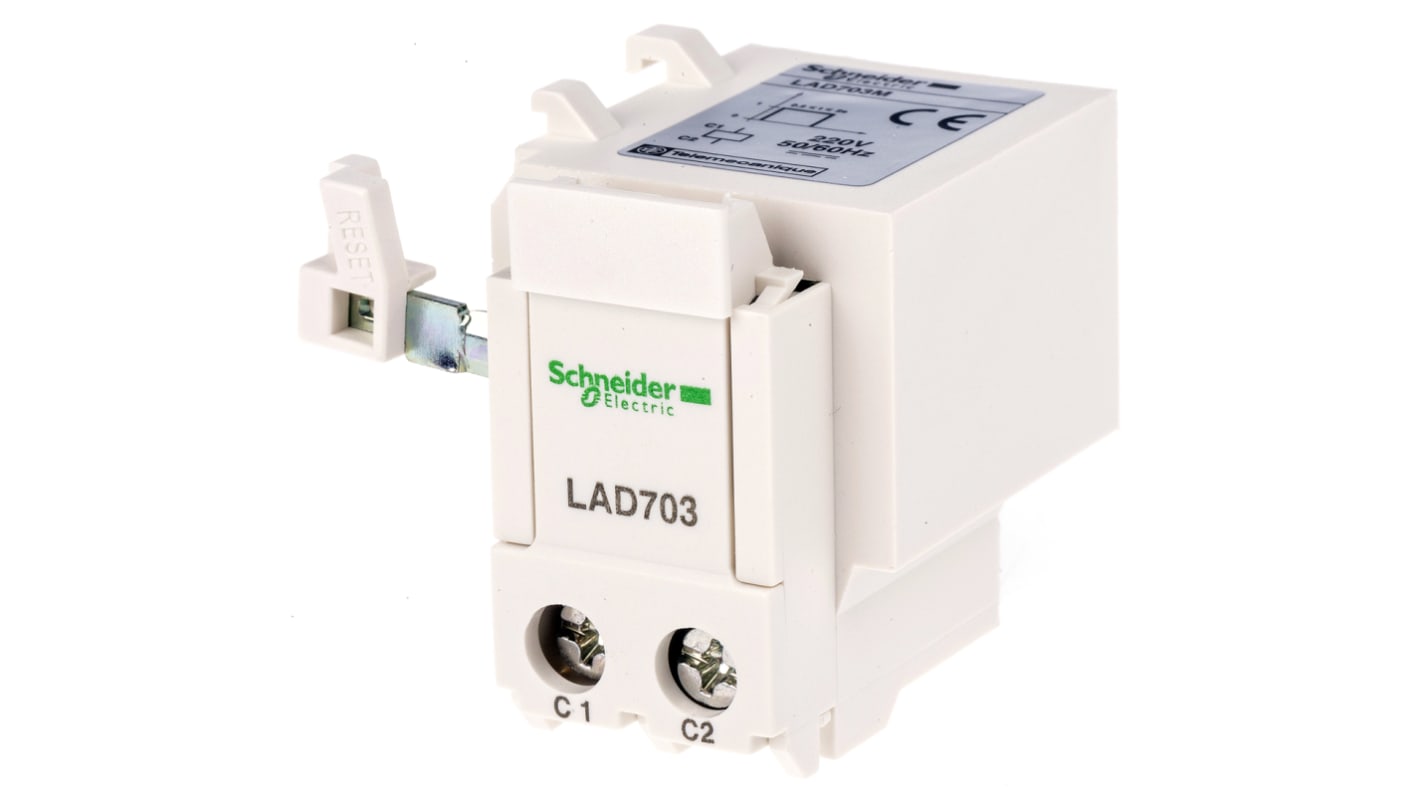 Circuit de déclenchement Schneider Electric, Tension 220 V c.a./c.c., 230V c.a. / V c.c., série LAD, pour