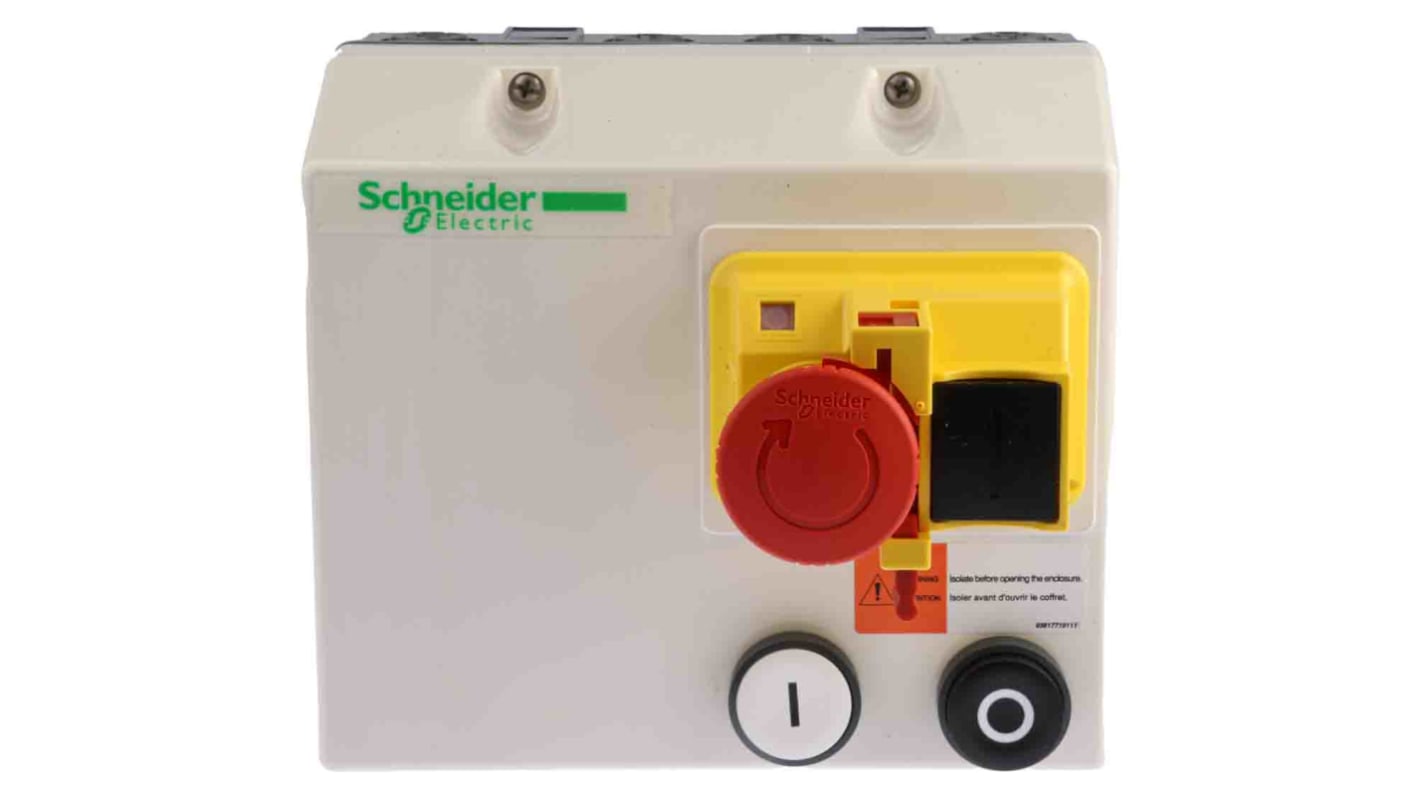 Schneider Electric DOL Starter, DOL, 0.25 kW, 440 V ac, 3 Phase, IP657