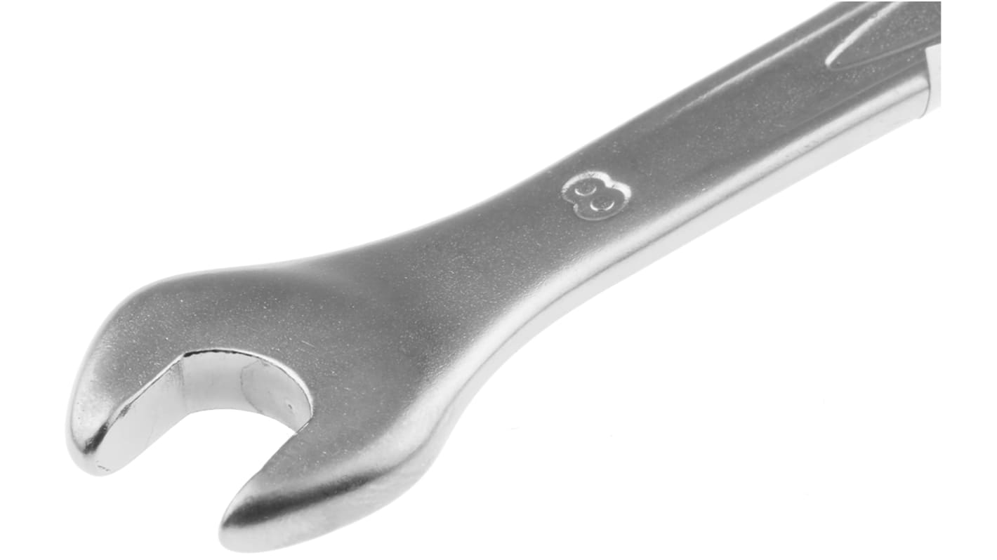 Bahco Combination Spanner, 8mm, Metric, Double Ended, 130 mm Overall