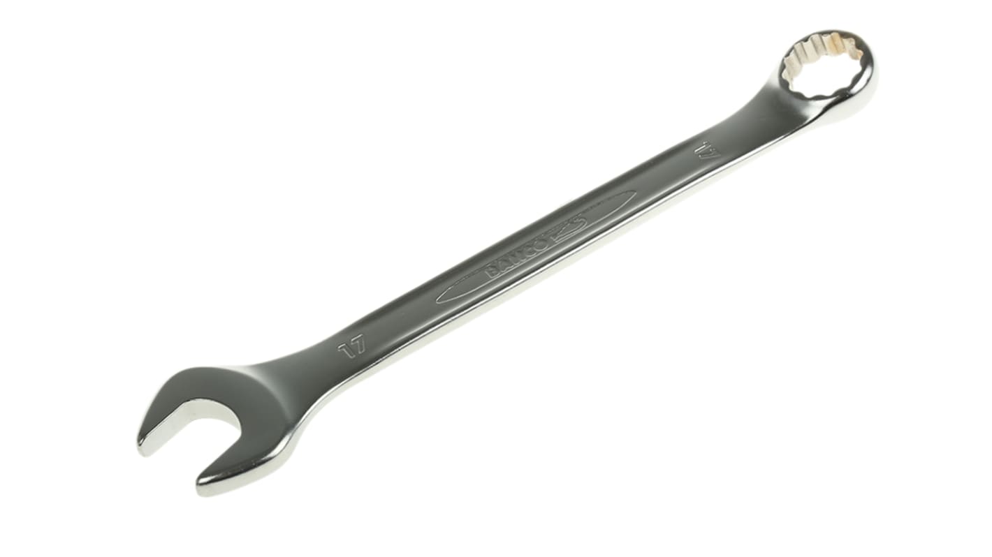 Bahco Combination Spanner, 17mm, Metric, Double Ended, 200 mm Overall