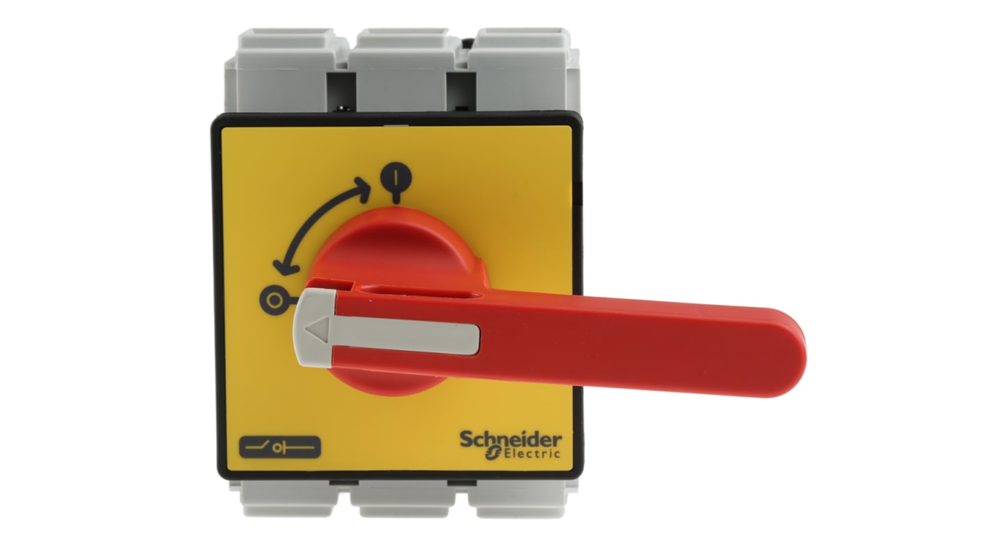 Interruptor seccionador, 3P, Corriente 125A, Potencia 45W TeSys