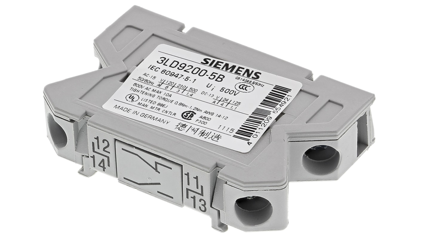 Siemens Contact For Use With 3LD2 Series