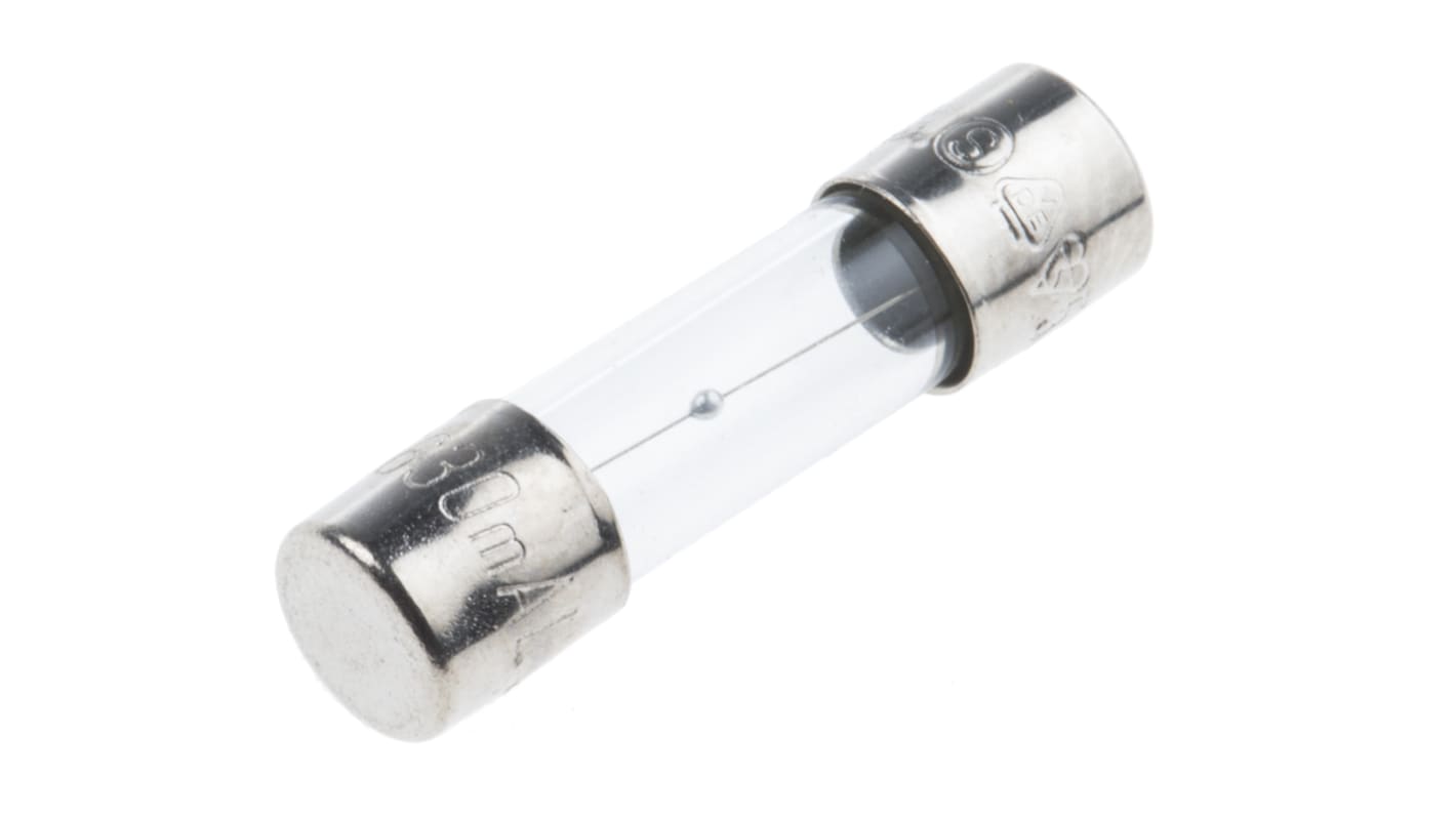 RS PRO Feinsicherung T / 630mA 5 x 20mm 250V ac Glas