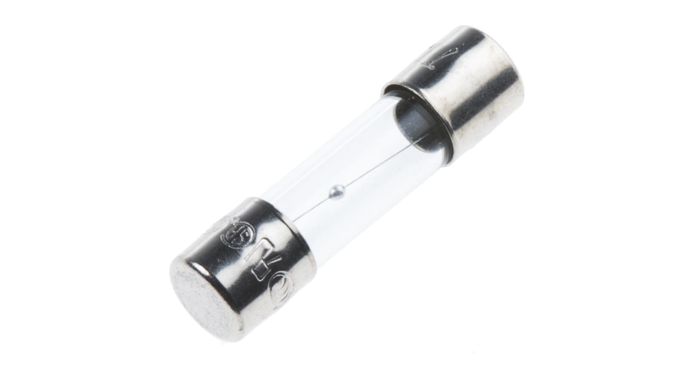 RS PRO 1.25A T Glass Cartridge Fuse, 5 x 20mm