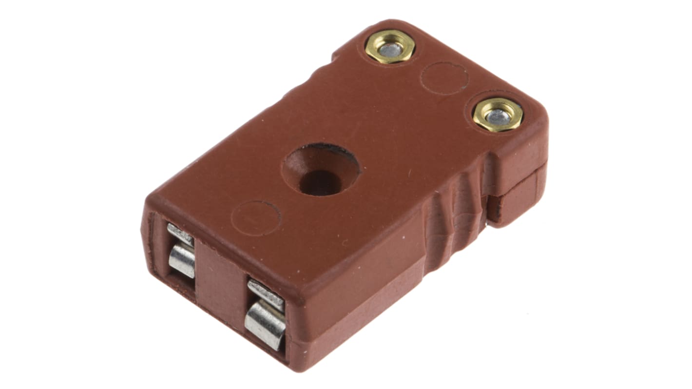 RS PRO, Miniature Thermocouple Connector for Use with Type K Thermocouple, 4mm Probe, BS Standard
