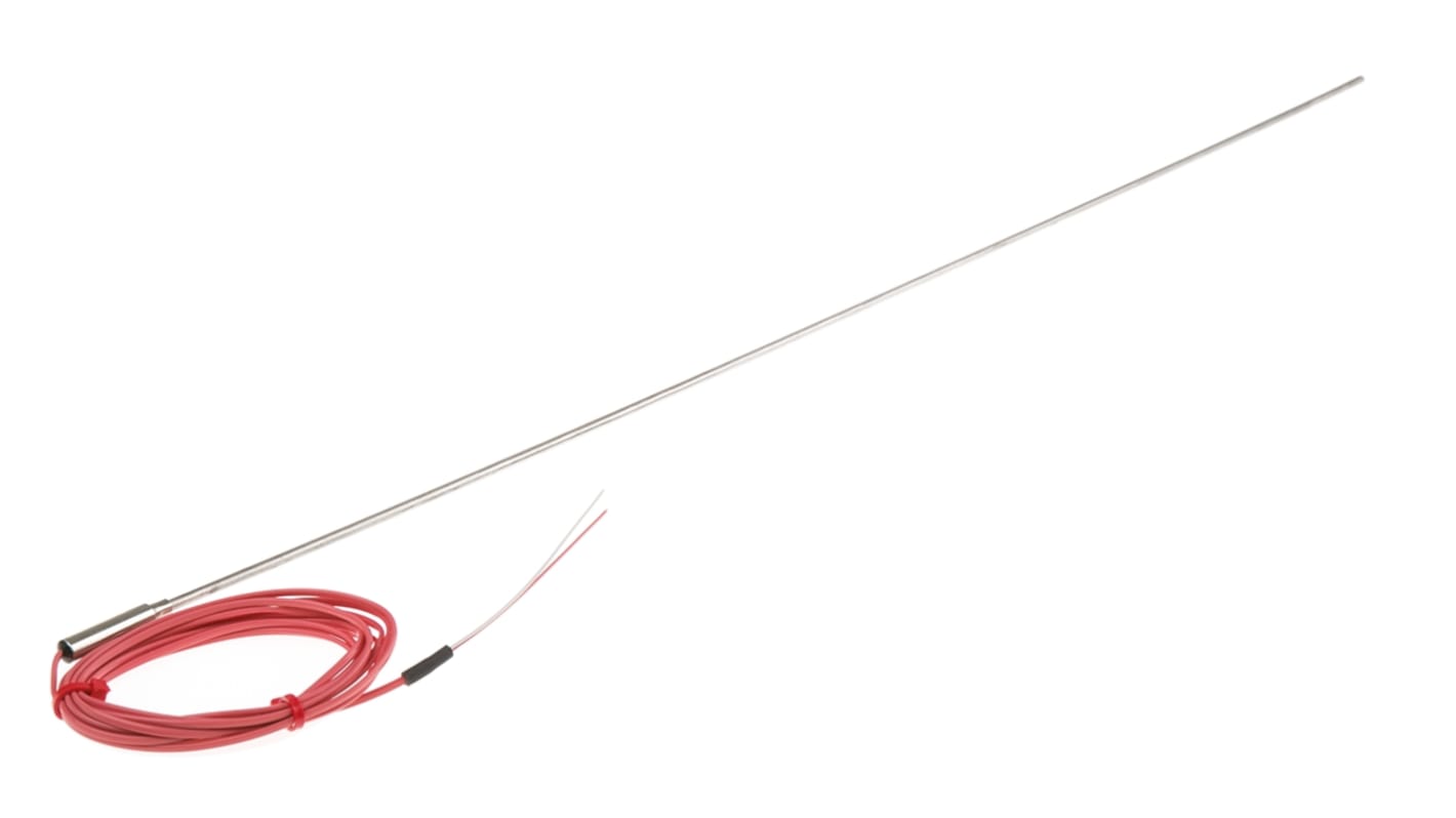 Thermocouple à isolation minérale RS PRO type N Ø 3mm, L 500mm, +1250°C max à Raccord dénudé