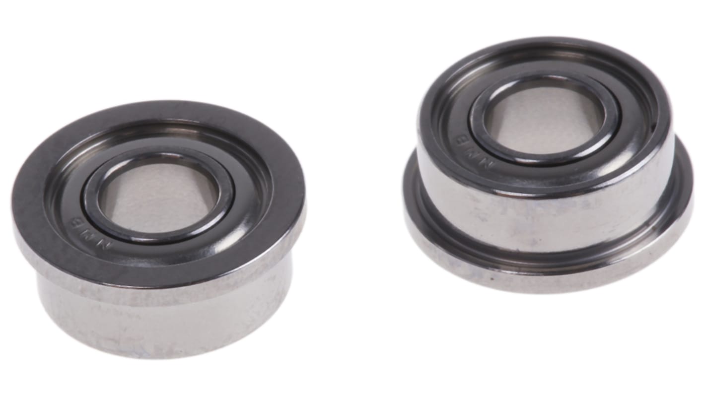 NMB DDLF-940ZZMTRA5P24LY121 Double Row Deep Groove Ball Bearing- Both Sides Shielded 4mm I.D, 9mm O.D