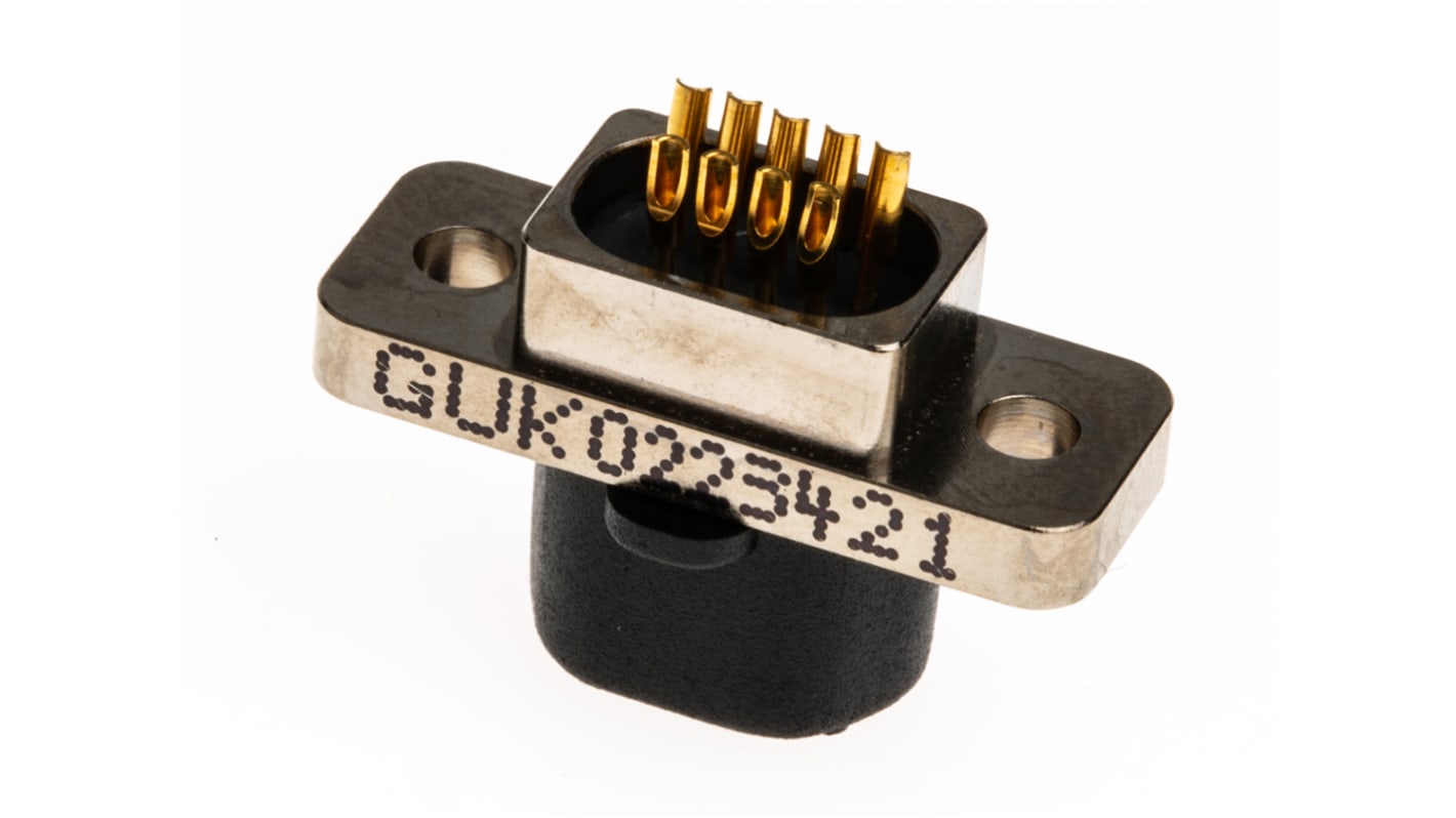 Glenair MWDM 9 Way Panel Mount D-sub Connector Plug