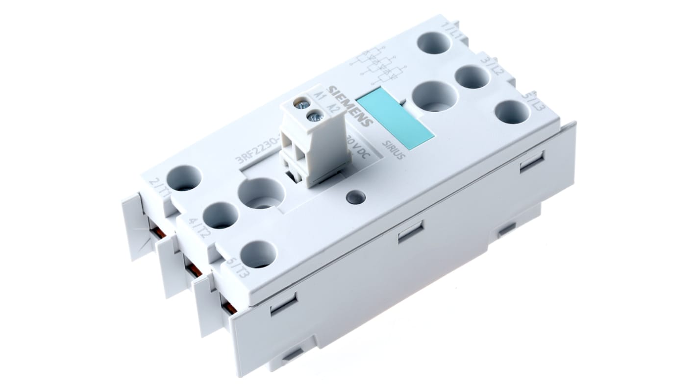 Siemens Tafelmontage Halbleiterrelais mit Nulldurchgang, 3-poliger Schließer 600 V / 30 A