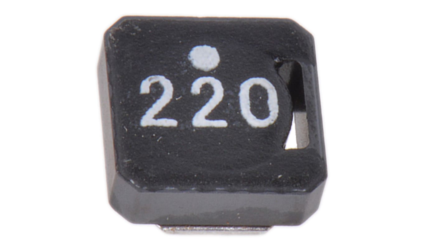 TDK, VLCF, 5020 Shielded Wire-wound SMD Inductor with a Ferrite Core, 22 μH ±20% Wire-Wound 1A Idc