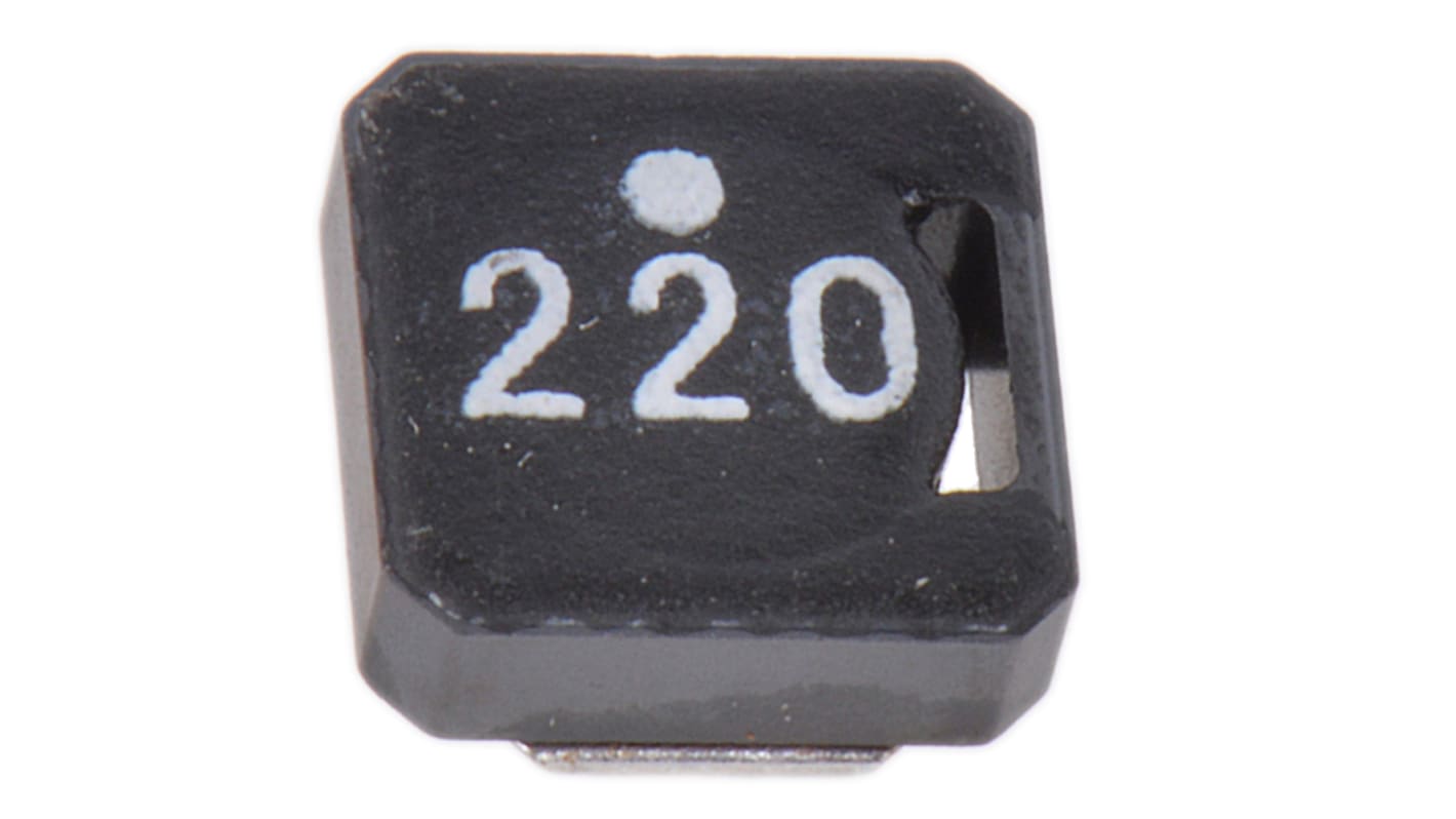 Inductor de montaje en superficie bobinado TDK, 22 μH, ±20%, núcleo de Ferrita, apantallado 5020, 1A Idc, Serie VLCF