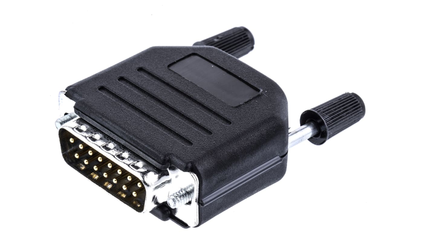 Amphenol ICC D-ST 15 Way Cable Mount D-sub Connector Plug