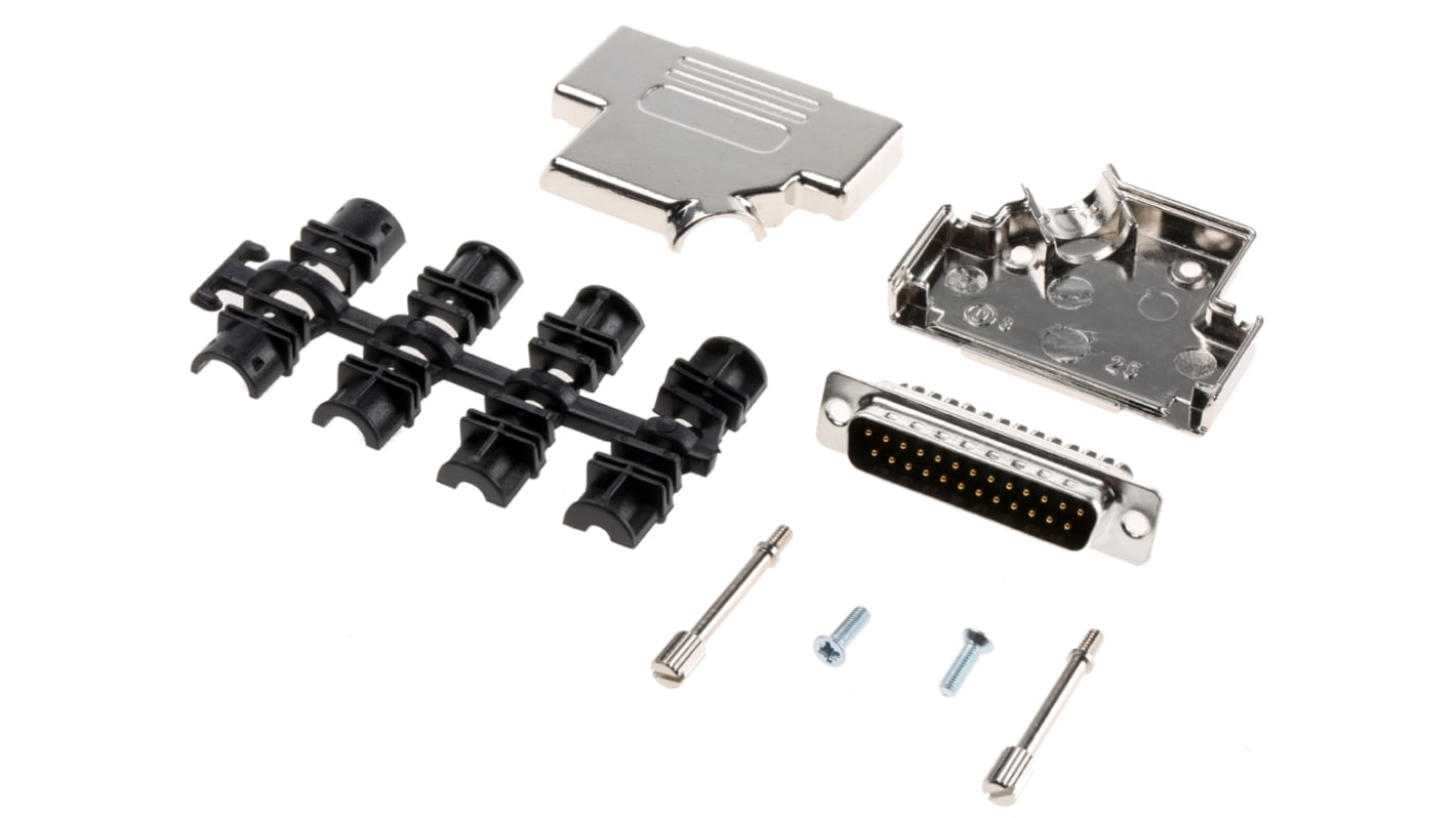 Conector D-sub Amphenol, Serie D-ST, Recto, Montaje de Cable, Macho, Terminación Terminal roscado