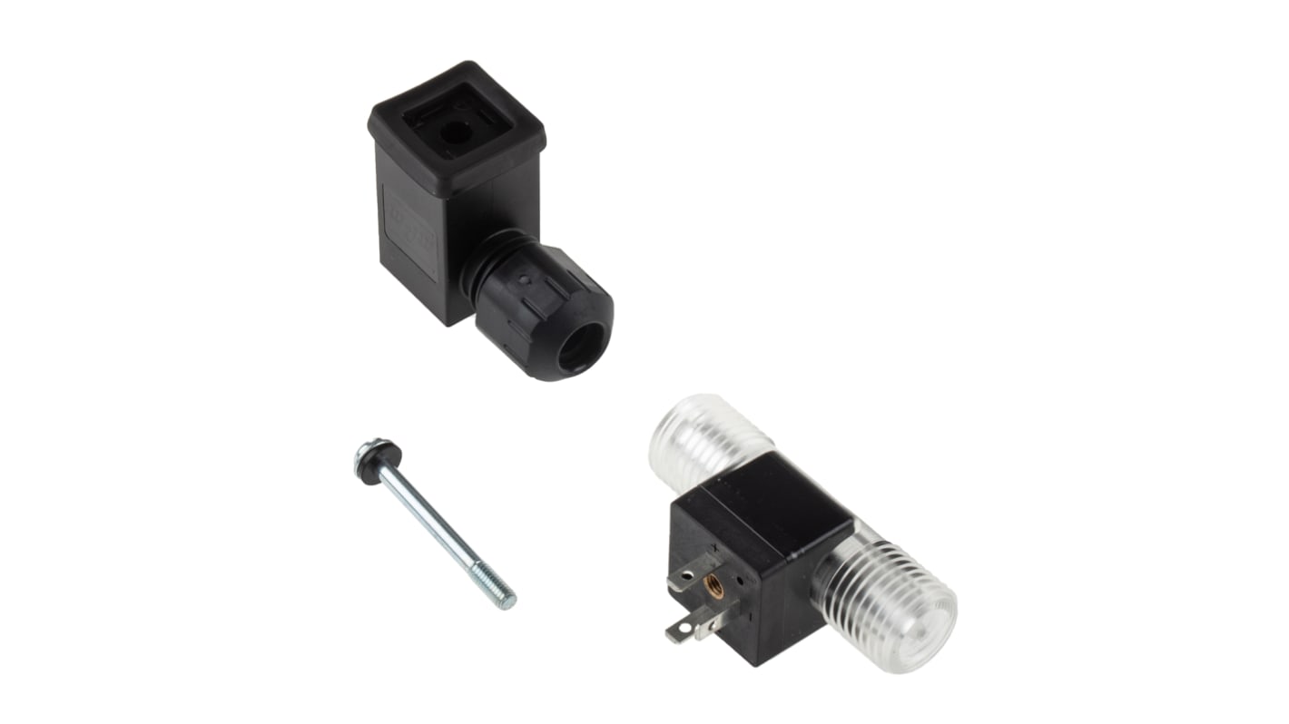 Capteur de débit Gems Sensors FT-210 pour Liquides, 0,026 gal/min à 0,65 gal/min, raccord Mâle BSP 1/4