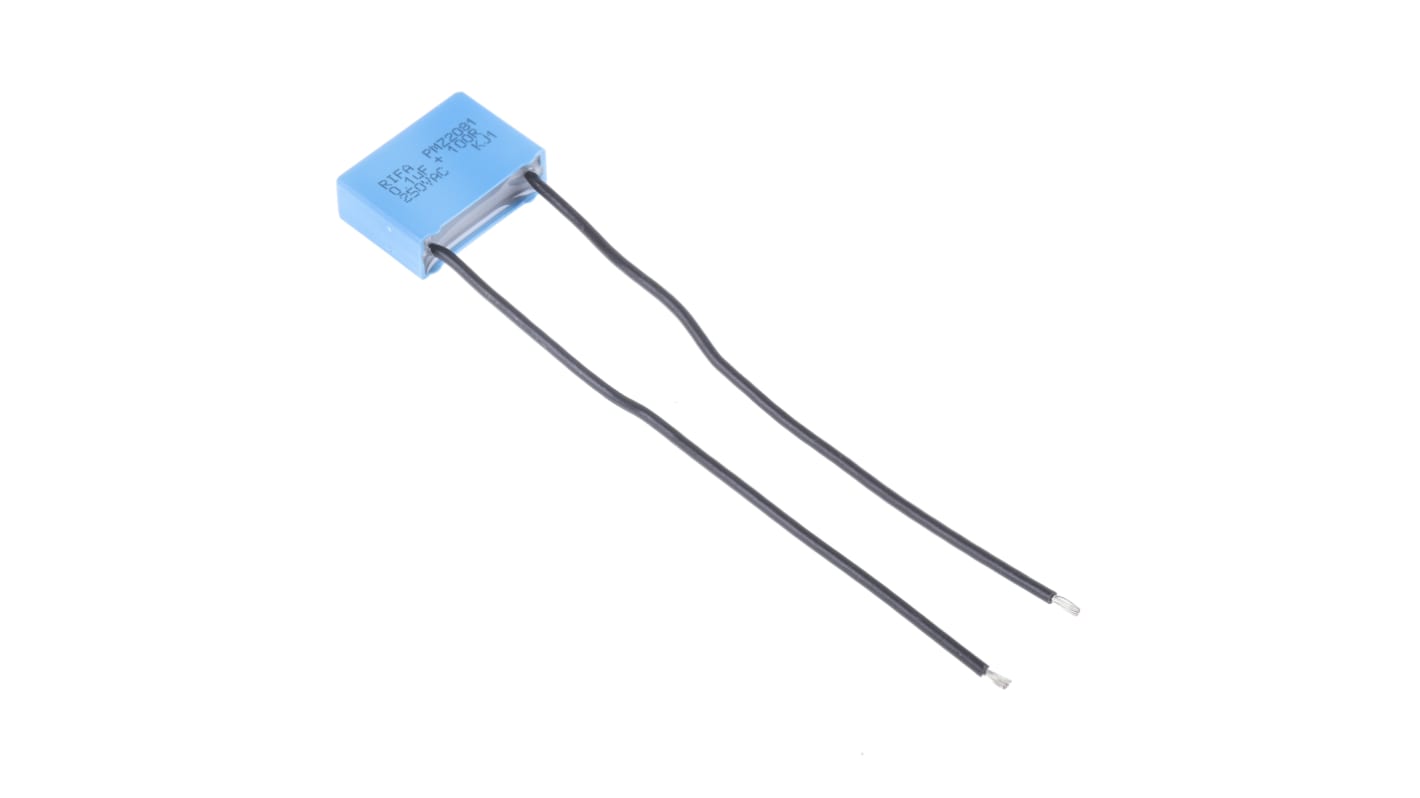 PMZ2081MD6100M100J105 KEMET RC Capacitor 100nF 100Ω Tolerance ±20 250 V ac, 630 V dc Through