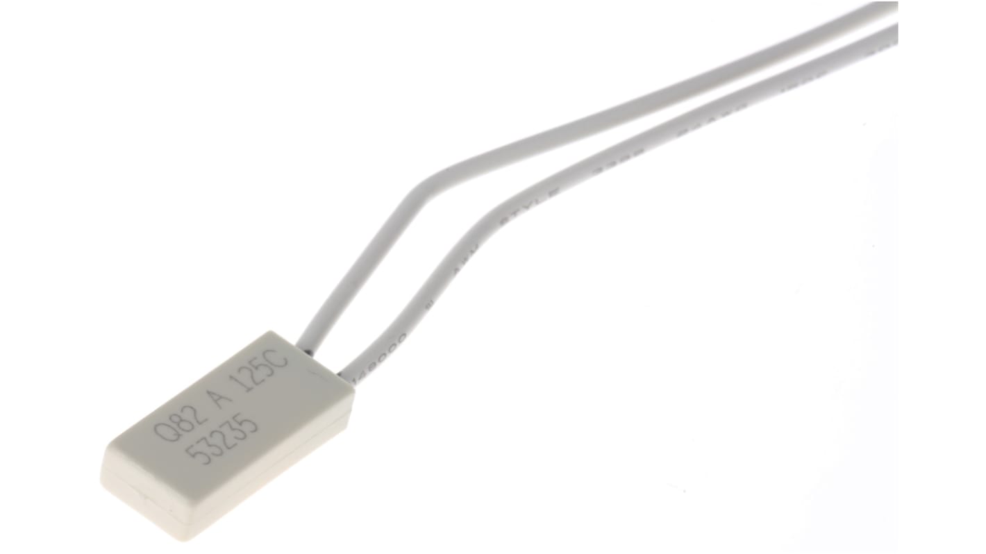 Limitor Thermosicherung +125°C 2,5 A 250V ac radial, 17.5mm x 4mm x 8mm