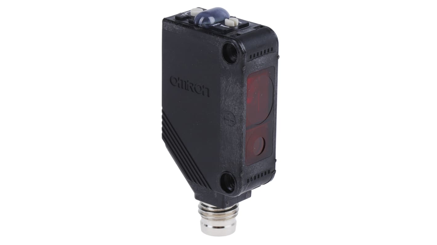 Omron Background Suppression Distance Sensor, Block Sensor, 20 mm → 300 mm Detection Range