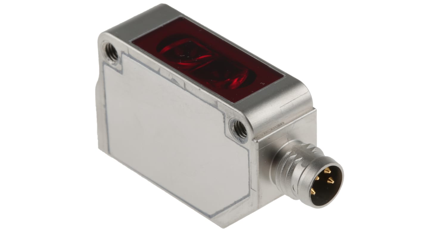 Fotoelektrický snímač, řada: E3ZM 1 m Infračervený Blok M8 4 pinový konektor, výstup: PNP IP69K