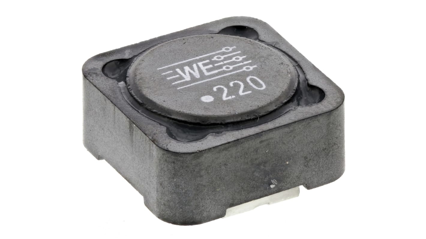 Wurth Elektronik 巻線インダクタ (面実装), 22 μH, 3.37A, 12 x 12 x 6mm, 744771122