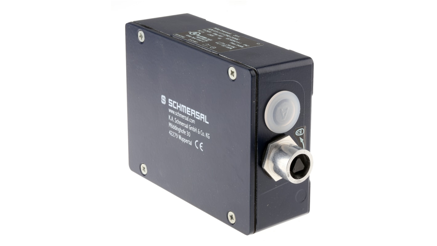 Interruptor de bloqueo por solenoide Schmersal AZM 415, 230V ac, cont. aux. 2NA, Alimentar para desbloquear, IP67