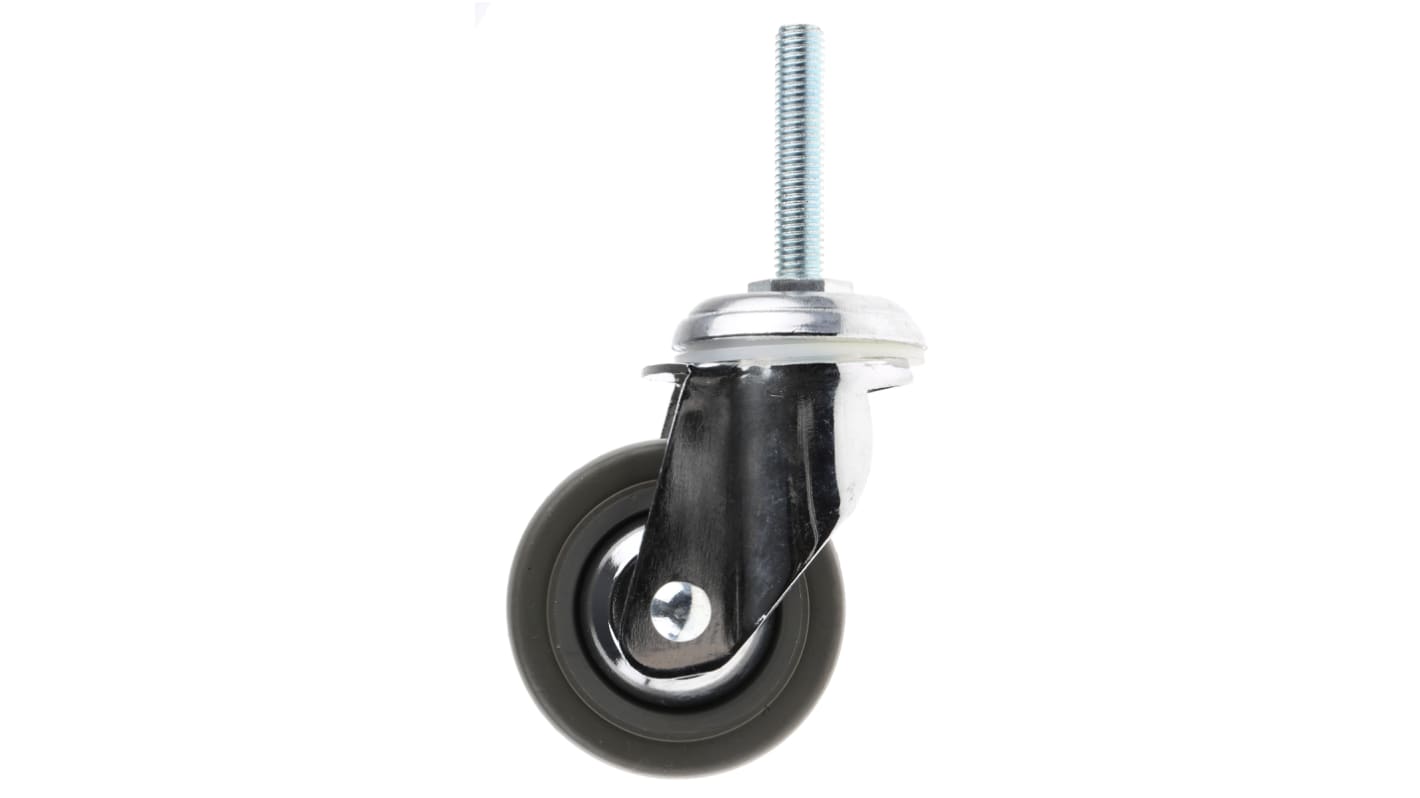 Guitel Hervieu Swivel Castor Wheel, 70kg Capacity, 80mm Wheel