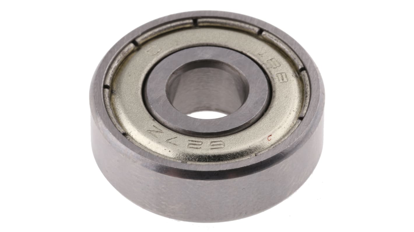 RS PRO 627-2Z Single Row Deep Groove Ball Bearing- Both Sides Shielded 7mm I.D, 22mm O.D