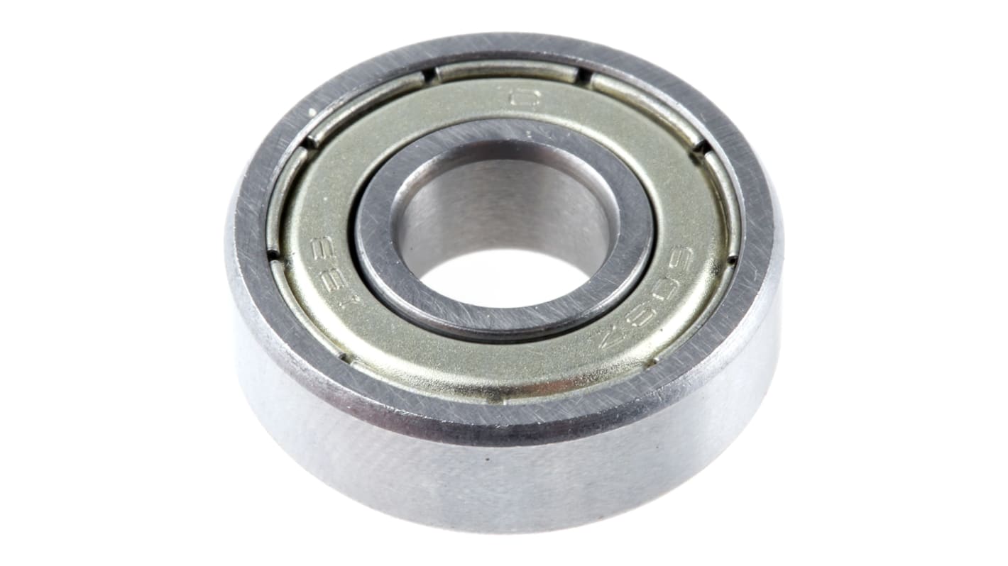 RS PRO 609-2Z Single Row Deep Groove Ball Bearing- Both Sides Shielded 9mm I.D, 24mm O.D