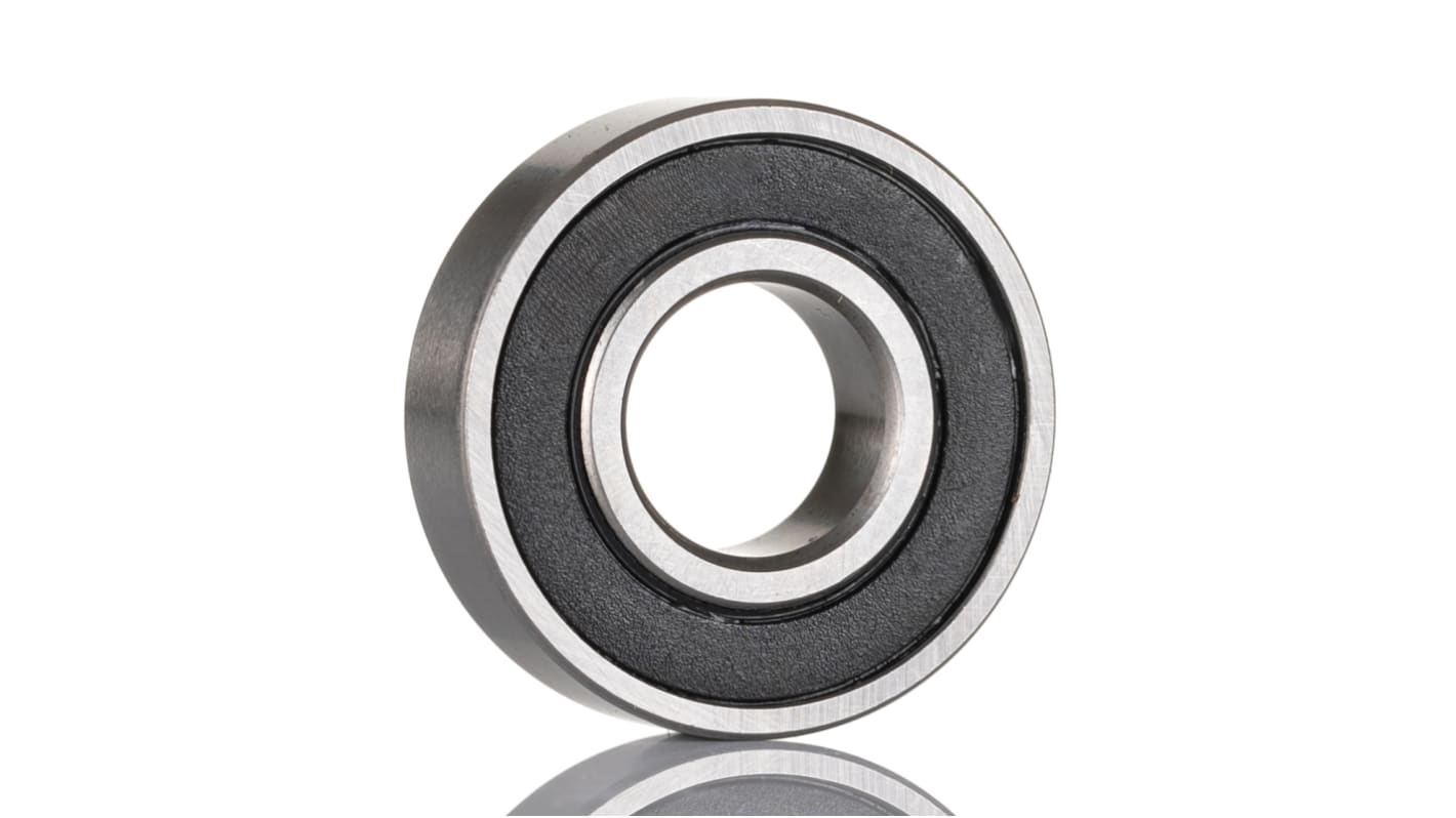 RS PRO 6005-2RS Single Row Deep Groove Ball Bearing- Both Sides Sealed 25mm I.D, 47mm O.D