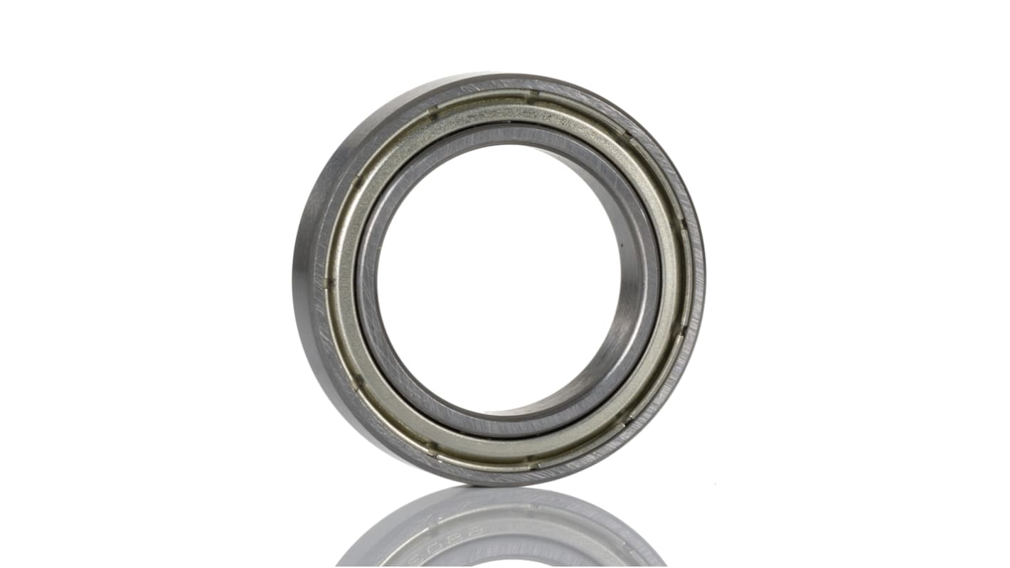 RS PRO 6008-2Z Single Row Deep Groove Ball Bearing- Both Sides Shielded 40mm I.D, 68mm O.D