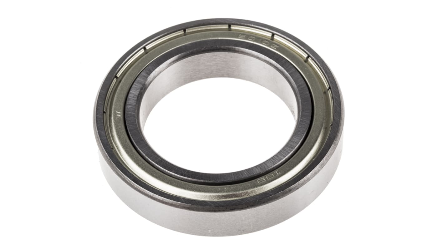 RS PRO 6010-2Z Single Row Deep Groove Ball Bearing- Both Sides Shielded 50mm I.D, 80mm O.D