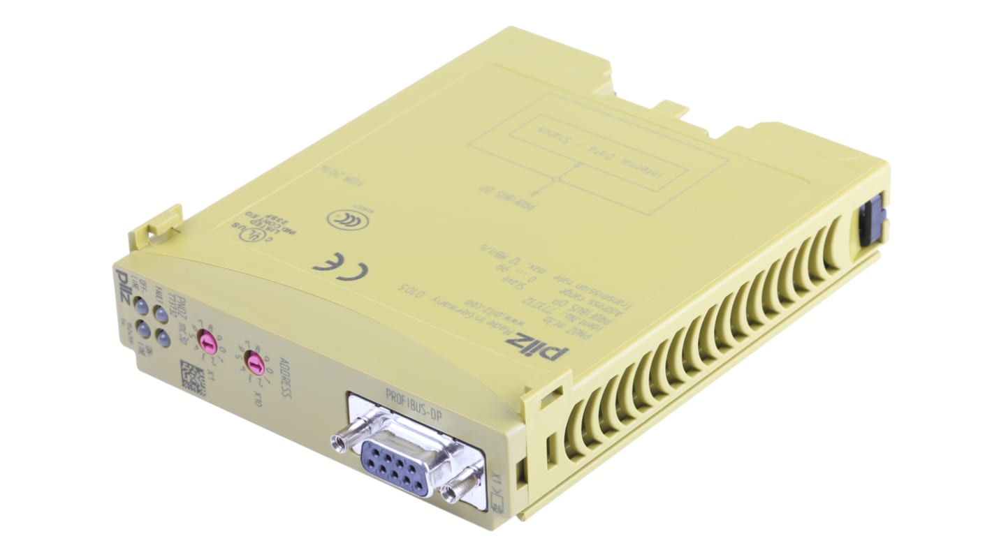 PNOZシリーズ Fieldbus PNOZmulti用 DINレール ねじ 94 x 22.5 x 122 mm Profibus通信モジュール Pilz