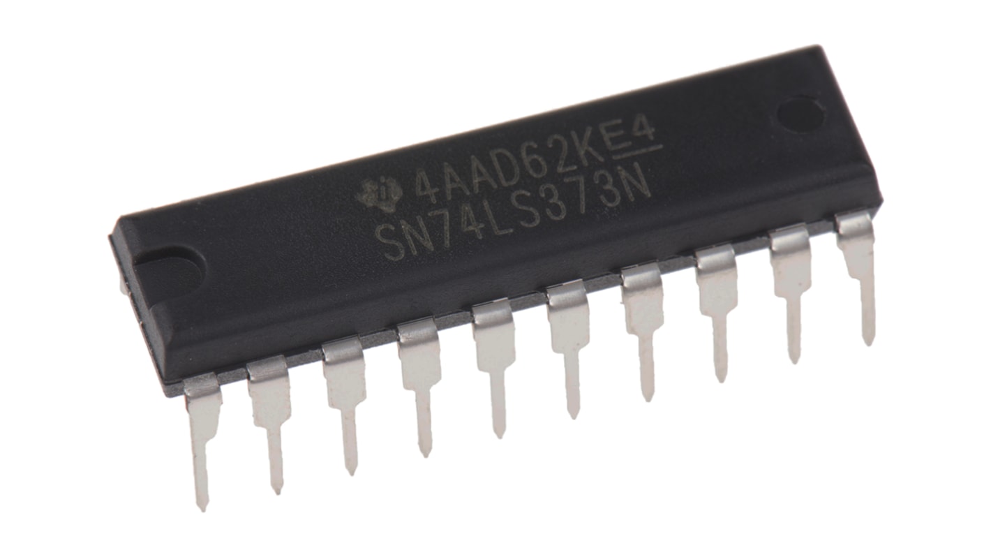 Texas Instruments ラッチ, 20-Pin Dタイプ スルーホール SN74LS373N