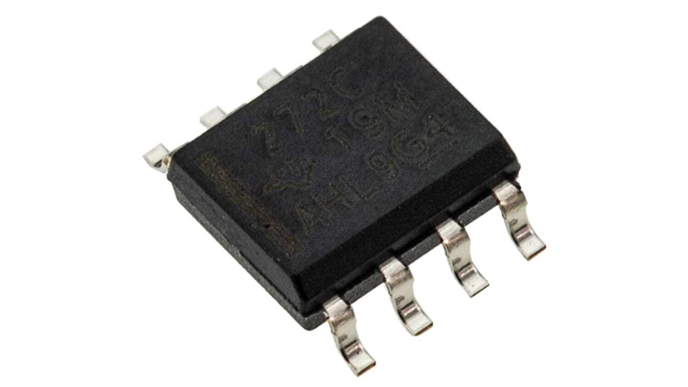 TLC272CDR Texas Instruments, Op Amp, 1.7MHz, 5 → 15 V, 8-Pin SOIC