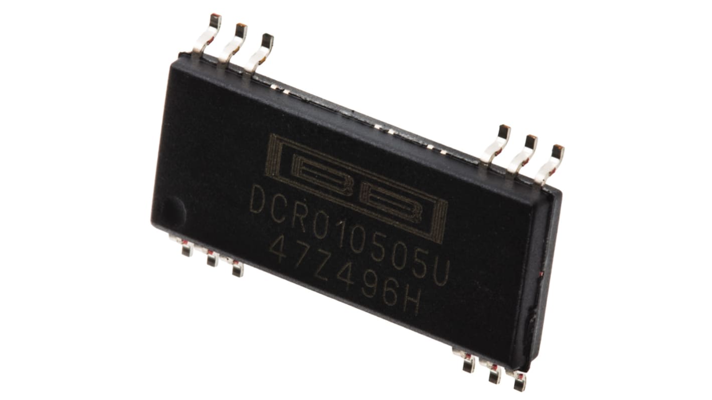 Texas Instruments DCR010505U, 1-Channel Isolated DC-DC Converter, 200mA 12-Pin, SOP