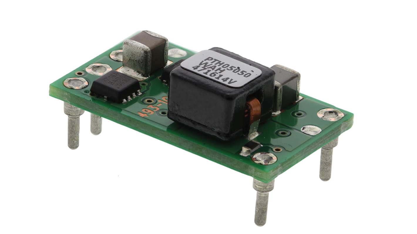 Modulo di alimentazione c.c.-c.c. PTH05050WAH, 6A, 1-Channel 650 kHz, 6-Pin, Modulo DIP