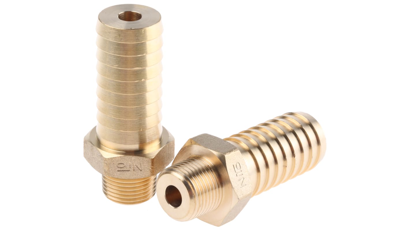 Nito Hose Connector Hose Tail Adaptor, R 3/4in 3/4in ID